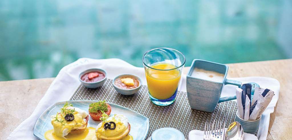 Azana Boutique Hotel Denpasar Ресторант снимка